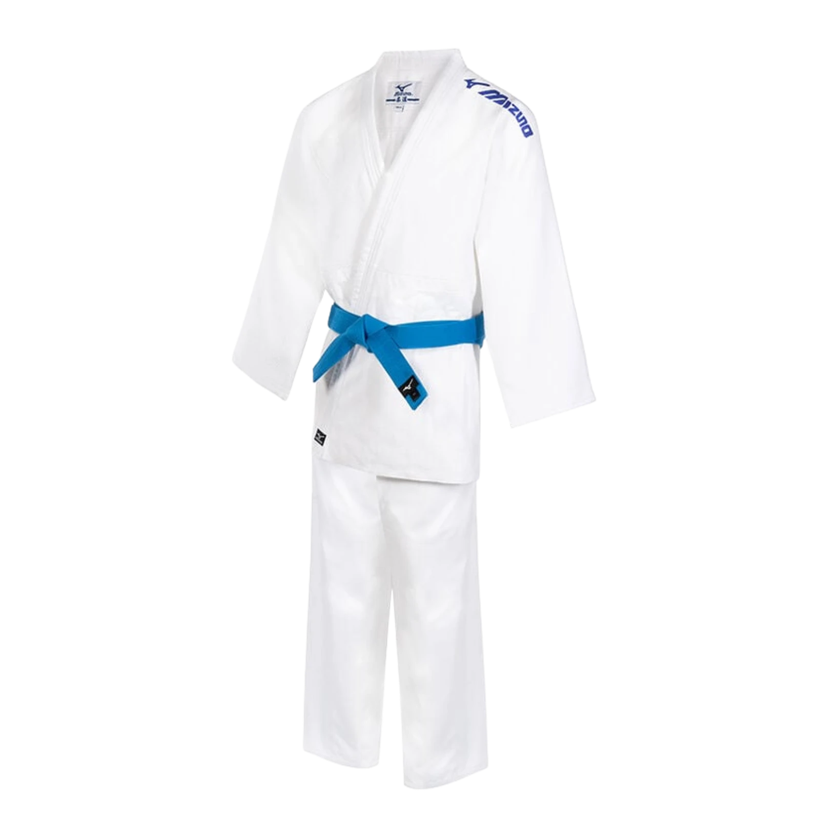 Mizuno Keiko White Blue Embroidery Pakken