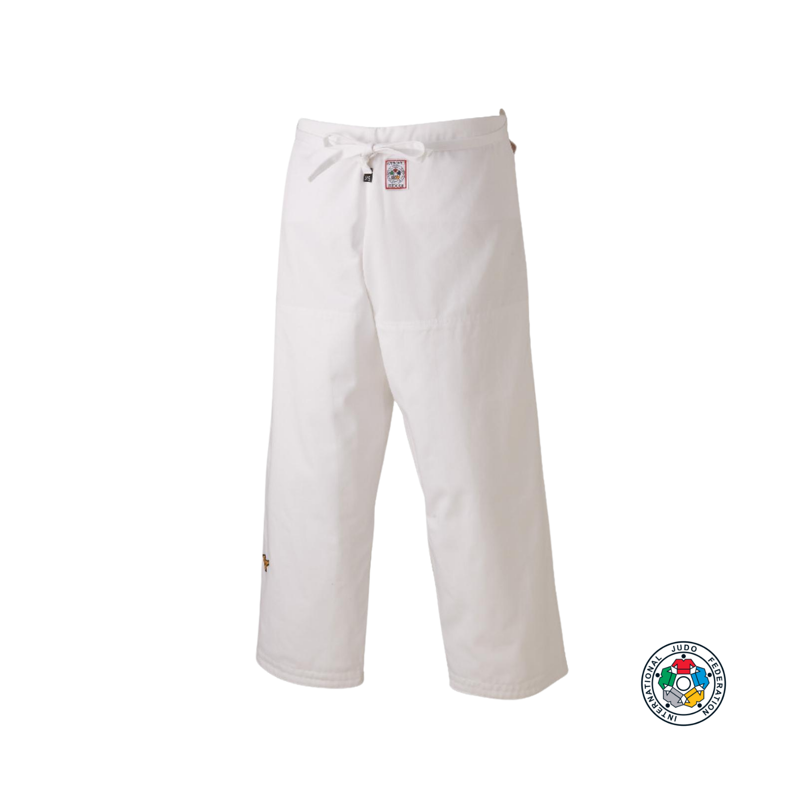 Mizuno IJF Judobroek YUSHO BEST - Wit Broeken