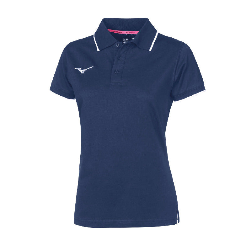 Mizuno Team Polo Dames - Navy Sportkleding