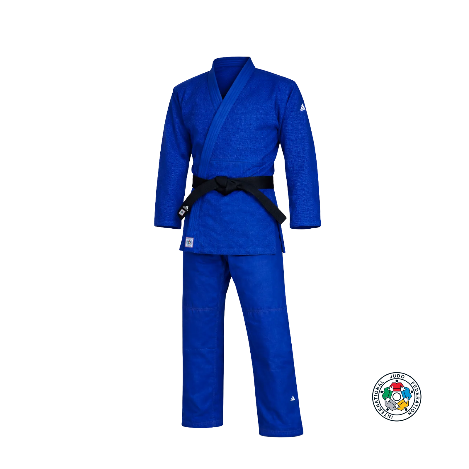 Adidas Champion III IJF judopak regular fit blauw Pakken