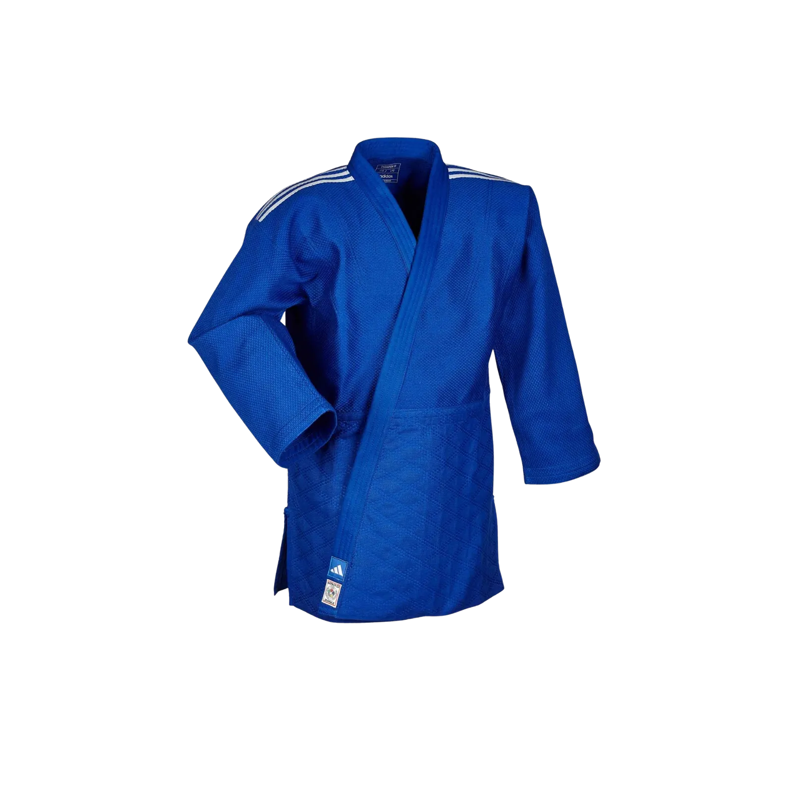 Adidas Champion III IJF judopak slimfit blauw Pakken