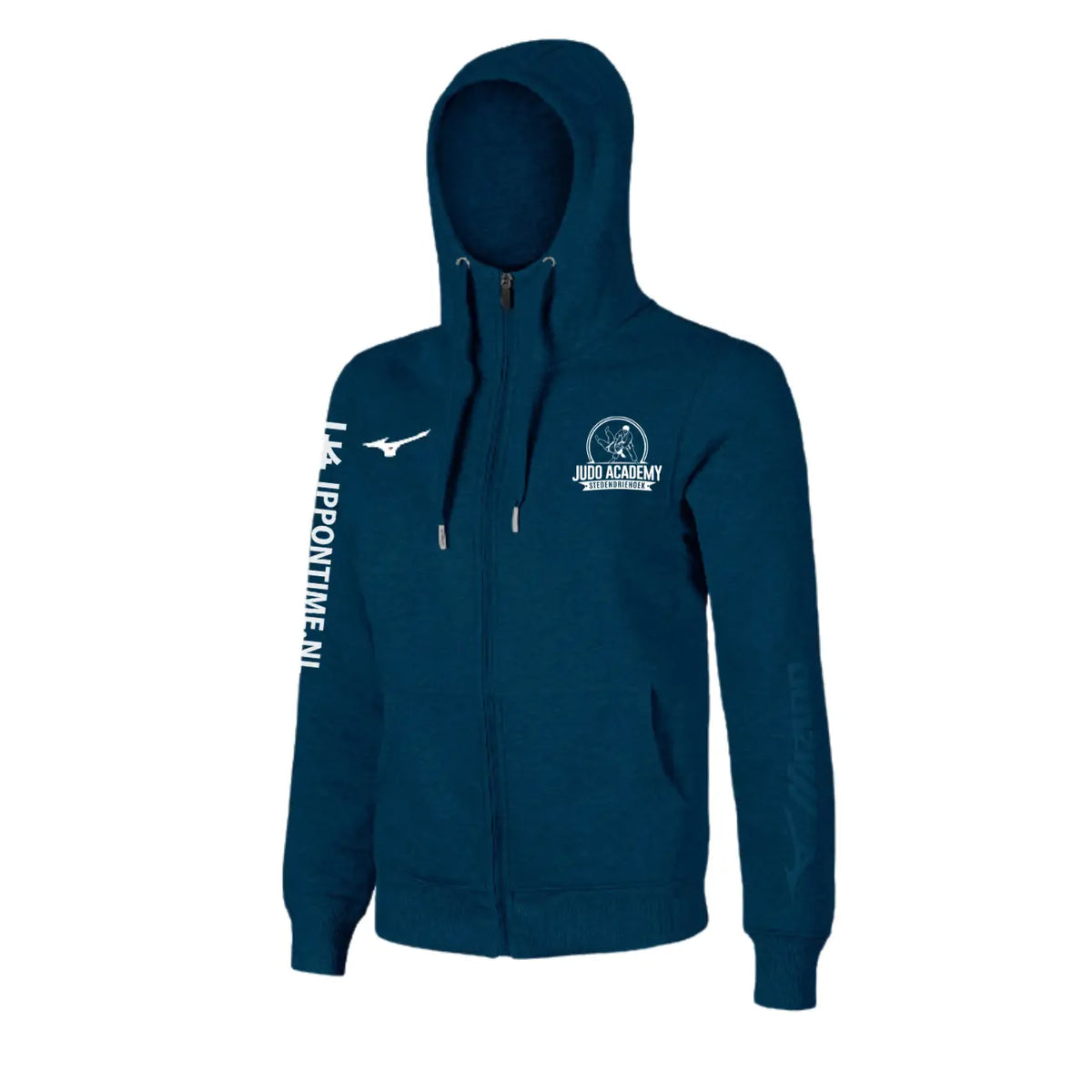 Mizuno J.A. Stedendriehoek Full Zipp Hoody Dames