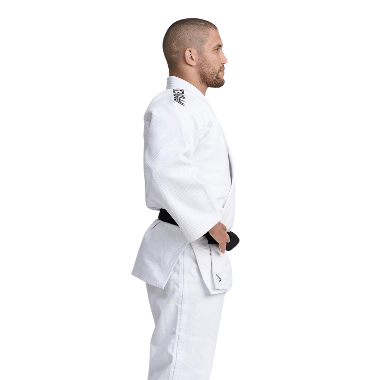 Ippon Gear Fighter 2 Slim Fit Judo Jacket - White Pakken