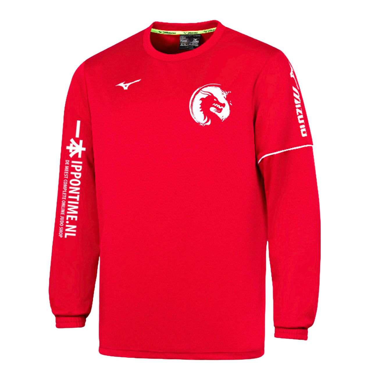 JPT SENDAI Sweater Junior - Red - Mizuno
