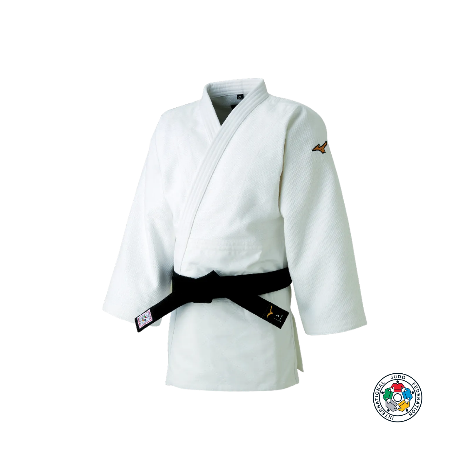 Mizuno Judo Jacket IJF Japan - Slim Fit - Wit Pakken