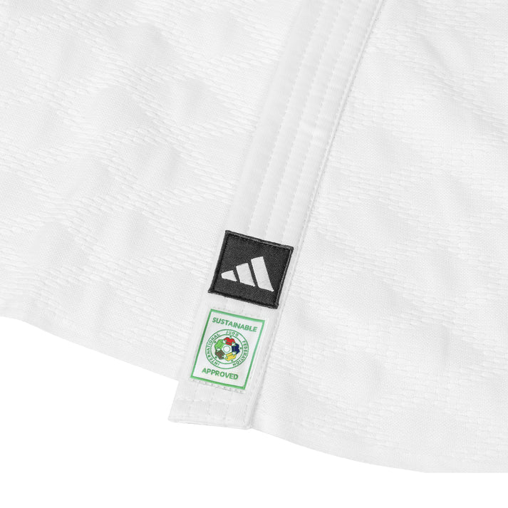 Adidas Champion III IJF judopak regular fit wit Pakken
